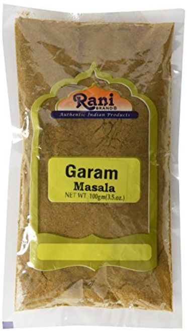 Rani Garam Masala Indian 11 Spice Blend 3.5oz  100g  Salt Free ~ All Natural   Vegan   Gluten Free Ingredients   NON-GMO   No Colors   Indian Origin Rani Garam Masala Indian 11 Spice Blend 3.5oz  100g  Salt Free ~ All Natural   Vegan   Gluten Free Ingredients   NON-GMO   No Colors   Indian Origin