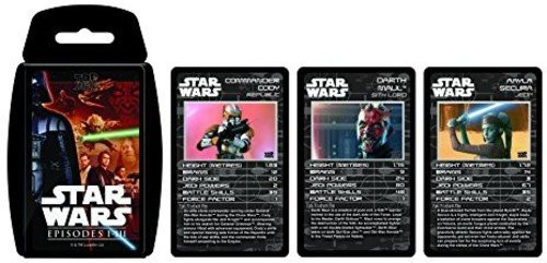 Top Trumps Star Wars Episodes 1-3 Card Game