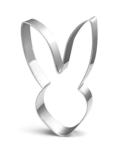 WJSYSHOP Rabbit Bunny with Long Ears Shape Cookie Cutter