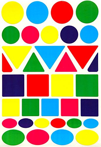 Color Coding Labels --Value pack Assorted sizes 5 Colors Stickers--875 pack