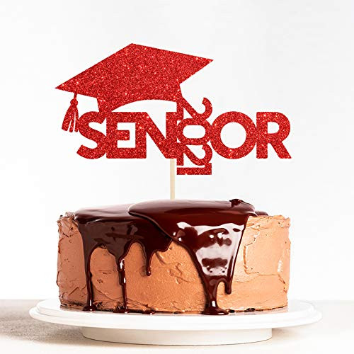 WeBenison Senior 2021 Cake Topper Class of 2021 Cake Topper Congrats