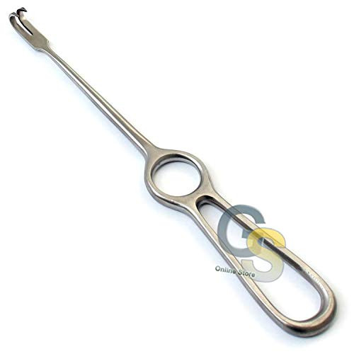 G.S VOLKMAN Retractor 8 inch Sharp 2 Prong