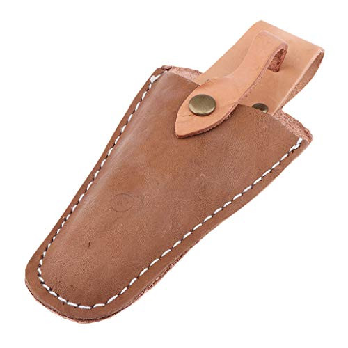homozy Leather Pruning Shear Tool Bag Electrician Construction Waist Belt Pouches