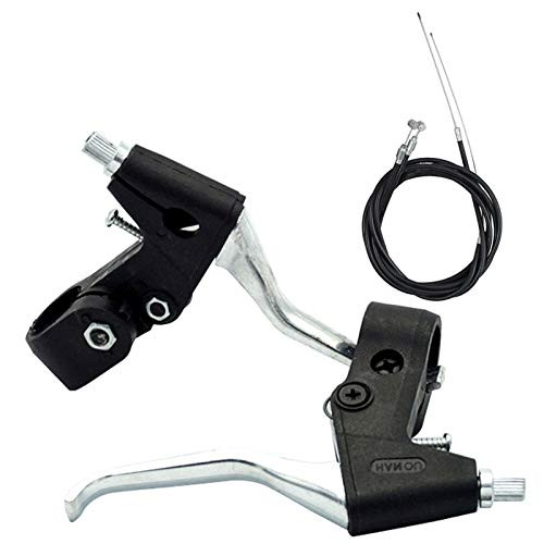 Baoludz Bicycle Components 1 Pair Universal Aluminum Alloy and Special Plastic Brake Handle Mountain Road Bike Brake Lever 22mm Diameter Black. Baoludz Bicycle Components 1 Pair Universal Aluminum Alloy and Special Plastic Brake Handle Mountain Road Bike Brake Lever 22mm Diameter Black.