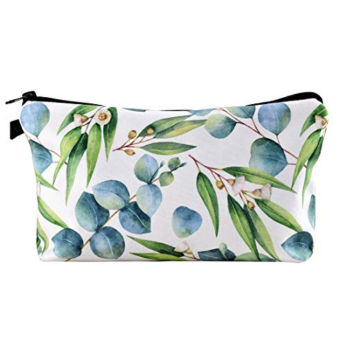 Cosmetic Bags for women Functional Makeup bags Small makeup pouch Travel bags Toiletries case Durable Waterproof bags Accessories Organizer Fashion Women Gifts  Eucalyptus