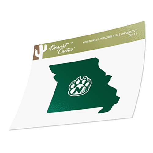 Northwest Missouri State University NCAA Vinyl Decal Laptop Water Bottle Car Scrapbook  State Border Sticker