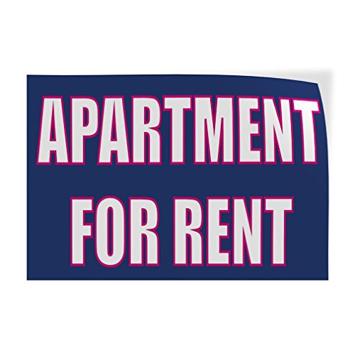 Decal Stickers Multiple Sizes Apartment for Rent B Advertising Printing Industrial Vinyl Safety Sign Label Business 7x5Inches