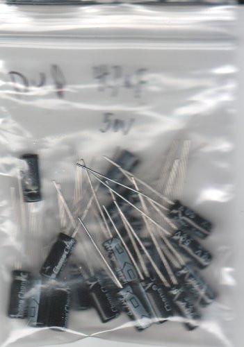 s 10 Pieces 50v 4.7uf Electrolytic Capacitor 5x11mm Radial A6