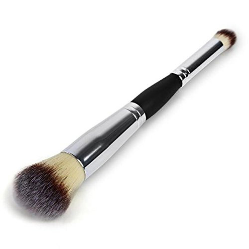 Ninasill Clearance Makeup Brush Fashion Makeup Cosmetic Brushes Contour Face Blush Eyeshadow Powder Foundation Tool  Silver