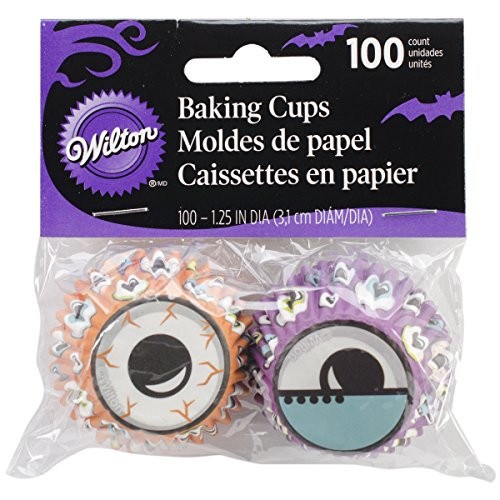 Wilton Mini Baking Cups-Halloween Eye Balls