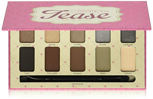 TEASE Eyeshadow Palette - Beauty Creations TEASE Tone Shadows with Brush Palette