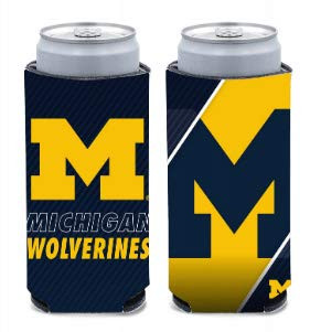 WinCraft NCAA University of Michigan Wolverines 12 oz. Slim Can Cooler