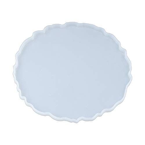 Resin Casting Molds Crystal Epoxy Resin Mold Round Tray Casting Silicone Mould Handmade DIY Crafts Making Tools Epoxy Resin Casting Art Molds