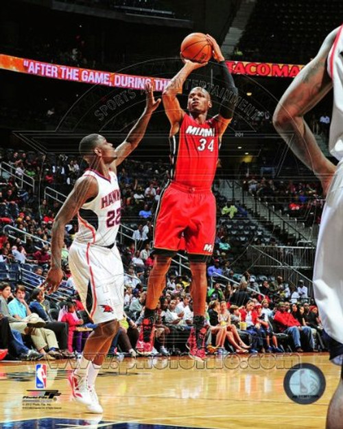 NBA Ray Allen Miami Heat 2012-13 Action Photo 1 8x10 NBA Ray Allen Miami Heat 2012-13 Action Photo 1 8x10