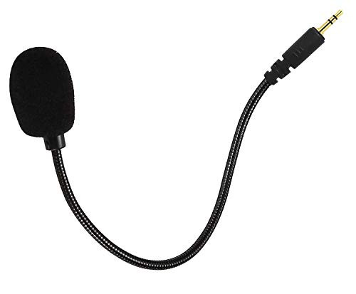 Ninge Replacement Mic for Afterglow Xbox 360 PS3 Gaming Headphones Turtle Beach Ear Force 2.5mm Black Use with TIK tok