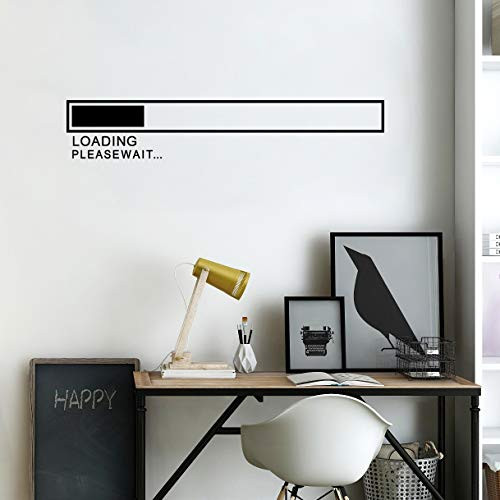 Removable Vinyl Gamer Wall Decals Video Game Controller Wall Decals Game Zone Loading Wall Decor Stickers Murals Teens Boys Bedroom Wall Decals Kids Bedroom Playroom Home Decor Style B