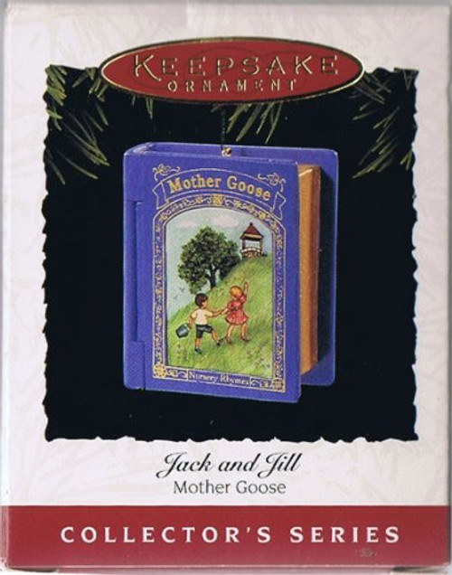 Hallmark Keepsake Ornament Jack and Jill Mother Goose 3rd in Series 1995