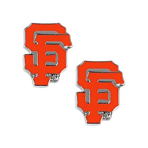aminco San Francisco Giants Post Stud Logo Earring Set MLB Charm aminco San Francisco Giants Post Stud Logo Earring Set MLB Charm