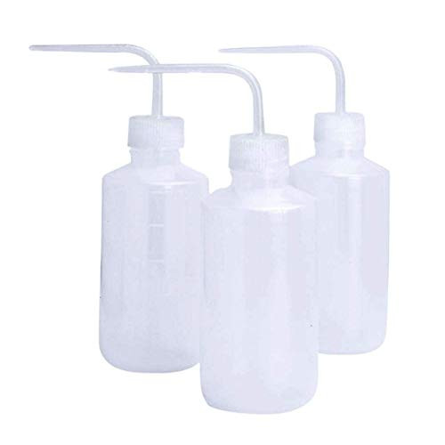 Healifty Safety Wash Bottle Plastic Squeeze Tattoo Bottle Narrow Mouth Squirt Bottle for Tattoo Supplies 250ml 3pcs Healifty Safety Wash Bottle Plastic Squeeze Tattoo Bottle Narrow Mouth Squirt Bottle for Tattoo Supplies 250ml 3pcs