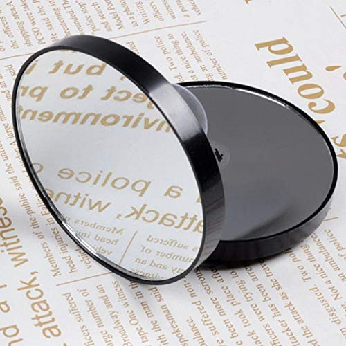Yone 15X Magnifier Makeup Mirror Mini Round Vanity Makeup Mirror with Two Suction Cups Cosmetic Mirror for Shaving Makeup