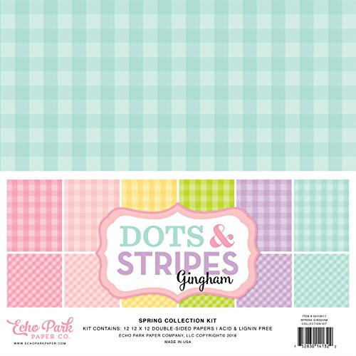 Echo Park Paper Company Spring Gingham Collection Kit