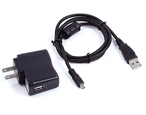 EAGLEGGO USB AC DC Power Adapter Camera Battery Charger plus  PC Cord For Nikon Coolpix S9100