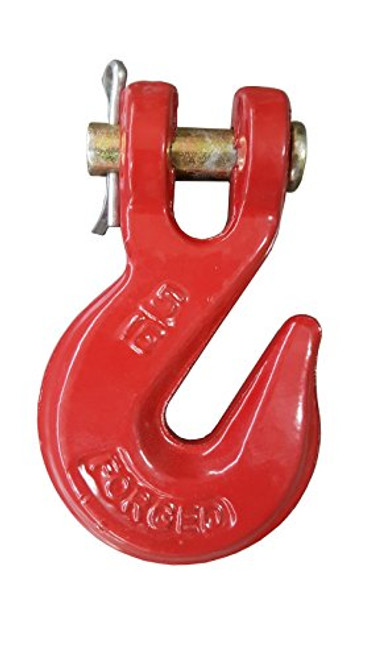 5 16 inch Clevis Chain Grab Hook Wrecker Tow Truck Trailer Clevis Rigging PIN Transport G70 Chain Flatbed TIE Down 0900125