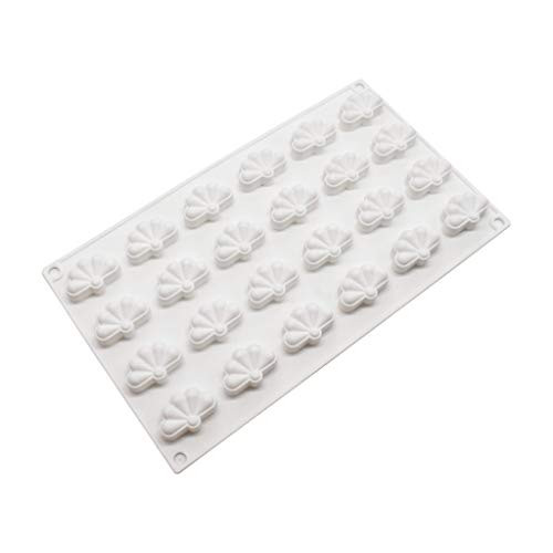 24 Cavity Fan Shape Silicone Mold Fondant Mousse Cake Mould Chocolate Decorating Sugarcraft Paste Baking Tool FANKEE 24 Cavity Fan Shape Silicone Mold Fondant Mousse Cake Mould Chocolate Decorating Sugarcraft Paste Baking Tool FANKEE