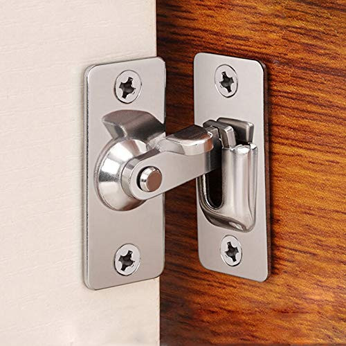 WANLIAN 90 degree right angle lock bolt cam lock for sliding door barn door safety angle latch