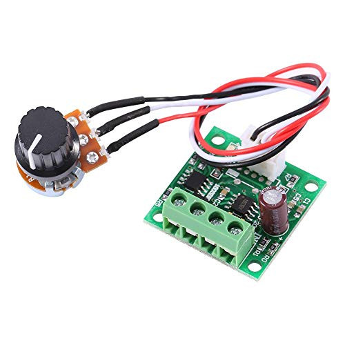 Motor Speed Controller 12V DC Motor Speed Controller Adjustable Volt DC 1.8V to 15V Low Voltage Regulator 2A Mini PWM Control Module