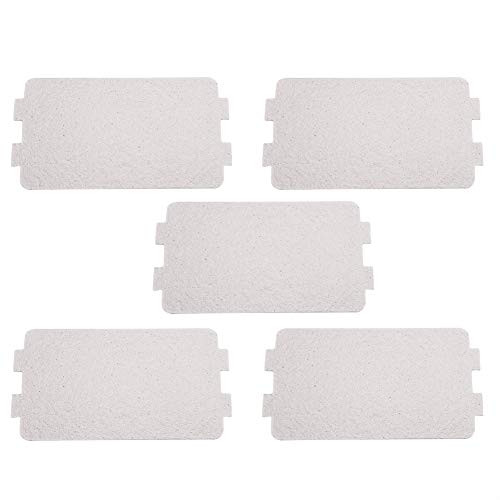 Yosoo Mica Sheet 5PCS Microwave Oven Repairing Part Mica Plates Sheets Replacement Repairing Accessory for Microwave Oven