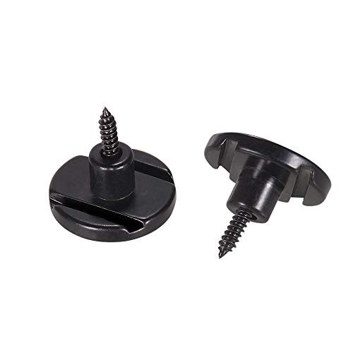 Fesjoy String Retainer 2pcs Electric Bass String Retainers Bass Guitar Replacement Parts Accessories with Mounting Screws