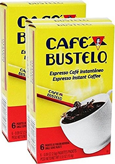 Bustelo Instant Coffee 6 Single Serve Packets. Pack of 2 Bustelo Instant Coffee 6 Single Serve Packets. Pack of 2