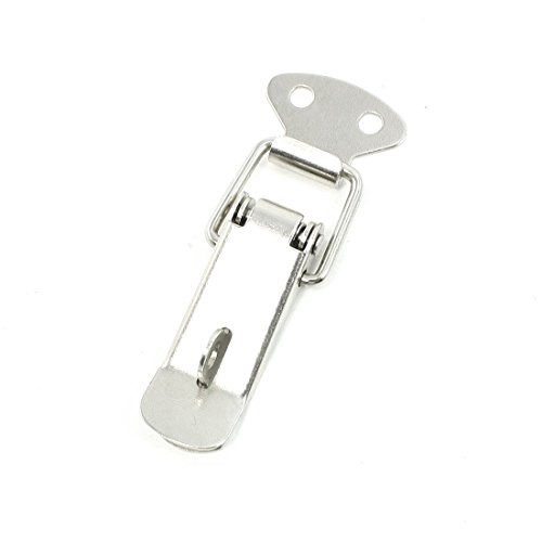 uxcell Metal Spring Loaded Safety Toggle Latch Hasp for Case Box Pair