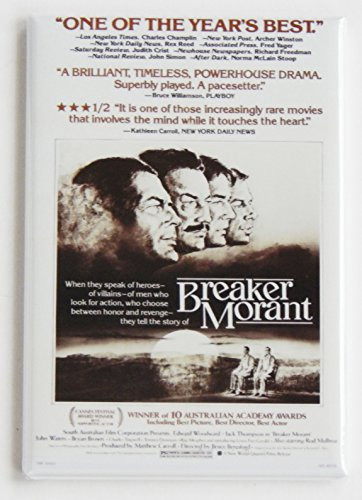 Breaker Morant Movie Poster Fridge Magnet  2.5 x 3.5 inches