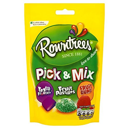 Original Rowntrees Pick  and  Mix Sweets Bag Pouch Imported From The UK England