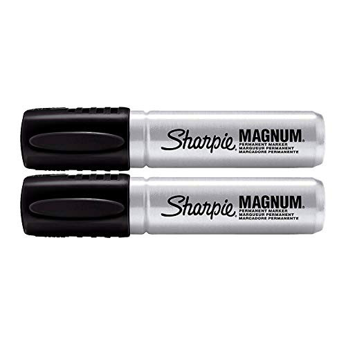 Sharpie Pro Magnum Permanent Marker  2 Pack  New Version