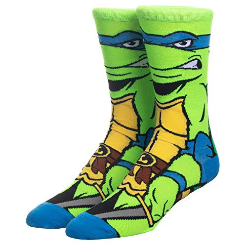 Teenage Mutant Ninja Turtles Leonardo Crew Socks