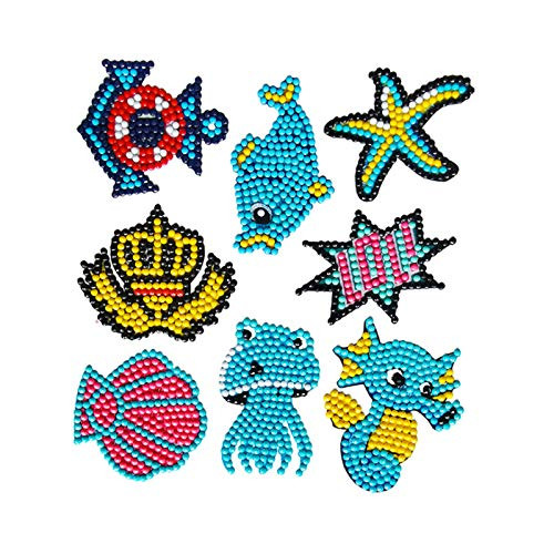 Upriver Kids Diamond Painting Kits8PCS DIY 5D Diamond Painting Stickers Kits for KidsDiamond Painting Stickers by Numbers Kits ArtsFull Drill Mosaic Sticker Painting for Children Craft. Upriver Kids Diamond Painting Kits8PCS DIY 5D Diamond Painting Stickers Kits for KidsDiamond Painting Stickers by Numbers Kits ArtsFull Drill Mosaic Sticker Painting for Children Craft.