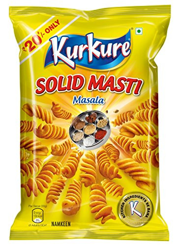 Kurkure Snacks Solid Masti Masti 90g Pouch