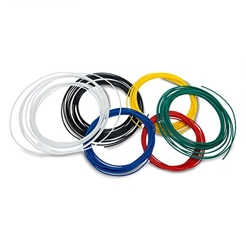 Filament 3D Printing Materials, MECOLIN Multicolor 5M PCL Low Temperature 3D Pen Filament , 6 Color
