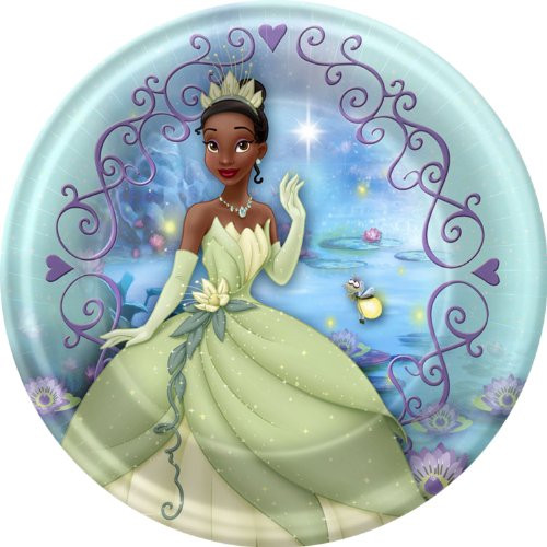The Princess and the Frog Dessert Plates