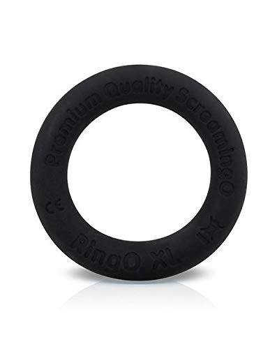 Screaming O Ringo Ritz XL Mega Stretchy Silicone Cock Ring  Black