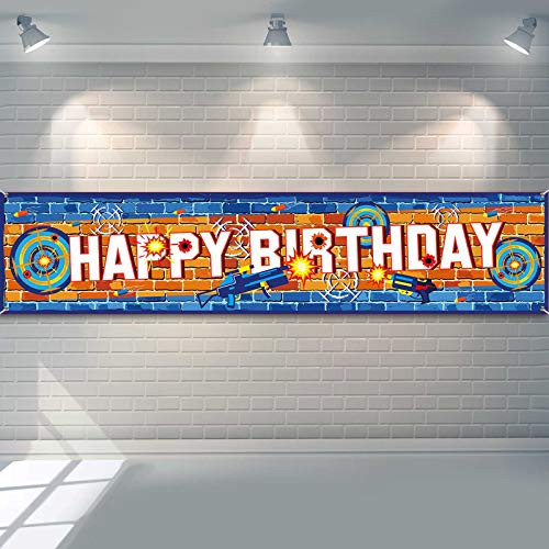 Dart War Party Banner Happy Birthday Party Banner Supplies Dart Party Favors Dart Party Decorations Dart War Party Banner Happy Birthday Party Banner Supplies Dart Party Favors Dart Party Decorations
