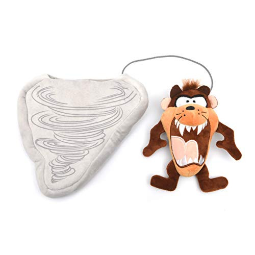 LOONEY TUNES for Pets Brown Tasmanian Devil Taz Burrow Dog Toy for All Dogs Fabric Hide and Seek Dog Toys for All Dogs Interactive and Fun Dog Toy Soft Dog Toy in Brown Tan and Grey LOONEY TUNES for Pets Brown Tasmanian Devil Taz Burrow Dog Toy for All Dogs Fabric Hide and Seek Dog Toys for All Dogs Interactive and Fun Dog Toy Soft Dog Toy in Brown Tan and Grey