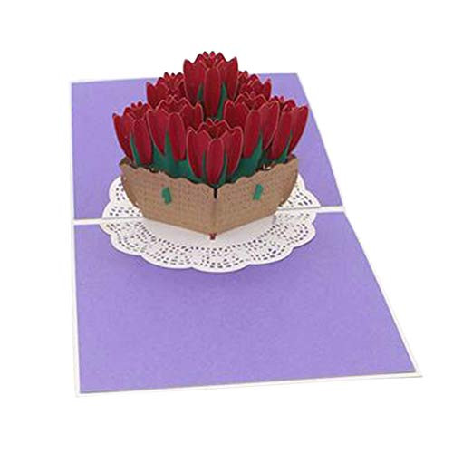 3D Valentines Day Card Creative Handmade Paper Greeting Card Blessing Card Romantic Valentines Day Pop-Up Card For Wife Wedding Anniversary B 3D Valentines Day Card Creative Handmade Paper Greeting Card Blessing Card Romantic Valentines Day Pop-Up Card For Wife Wedding Anniversary B