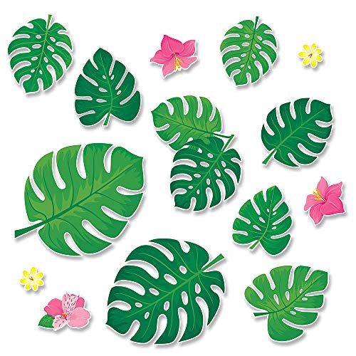 Creative Teaching Press Palm Paradise Monstera Leaves Bulletin Board  10234