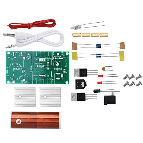 Mini DIY 15W Unassembled Plasma Speaker Tesla Coil DC 15?24V 2A for Industry Production
