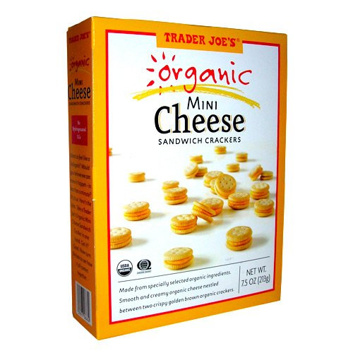 Trader Joes Organic Mini Cheese Sandwich Crackers