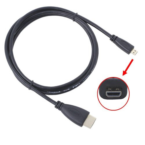 Antoble 6ft 1080P Micro HDMI A V TV Video Cable Cord Lead for Nikon Coolpix S810c P340 P600 S9500 L840 S7000 S6500 S6600 L620 S9700 s S9600 S5300 S9900 S02 AW130 s J4 S2 V3 P610 P900 s S32 SLR Camera